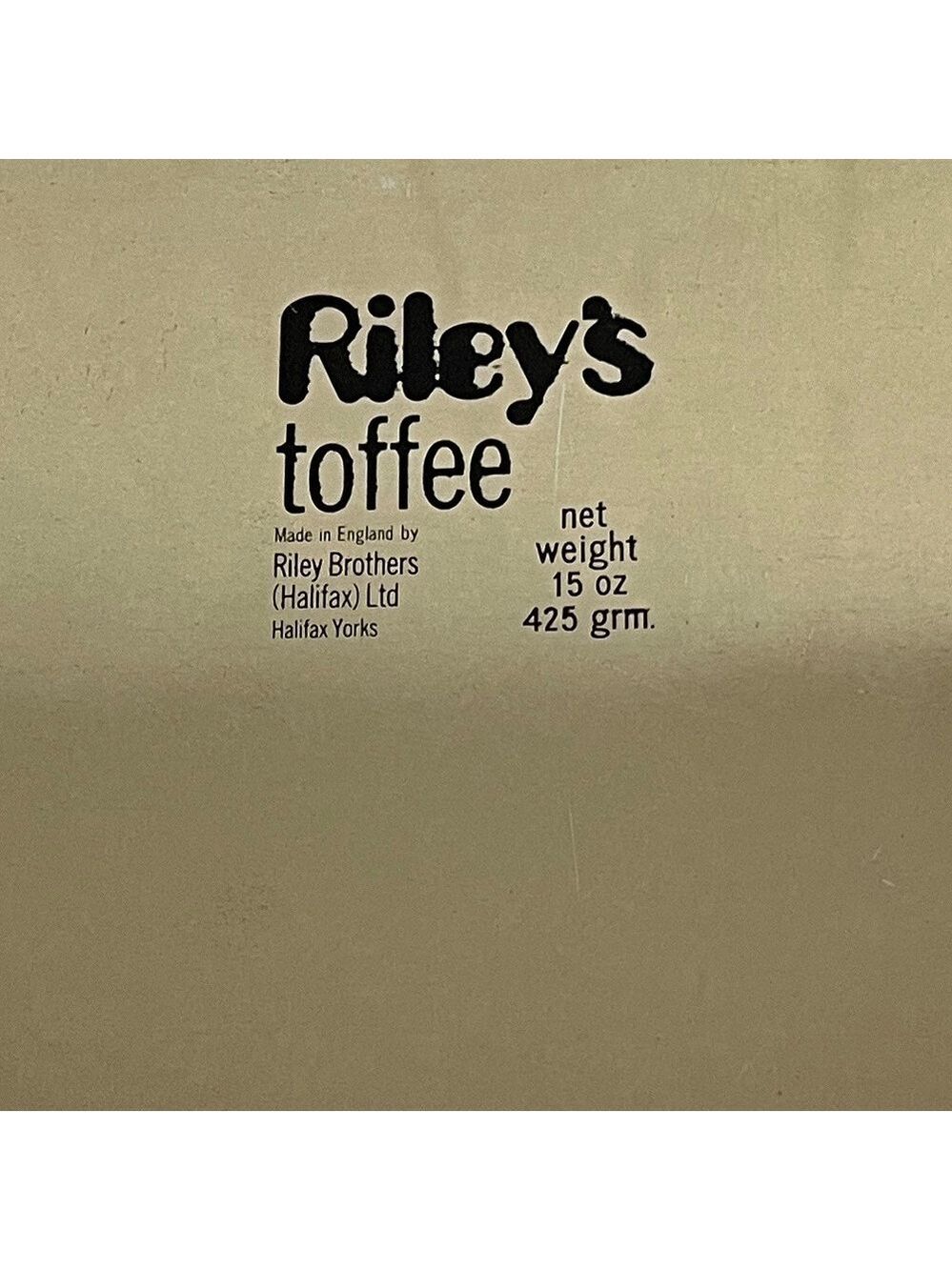 VINTAGE Riley's Toffee Niagara Falls Rectangular Tin Decor Storage Landmarks - Picture 6 of 17